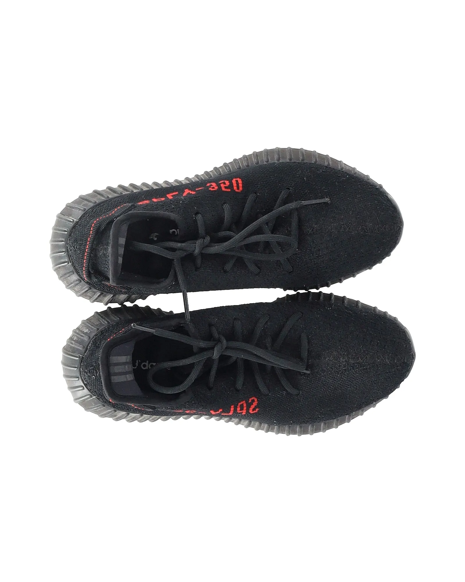 Adidas x Yeezy Boost 350 V2 Low Top Sneakers in Black Cotton
