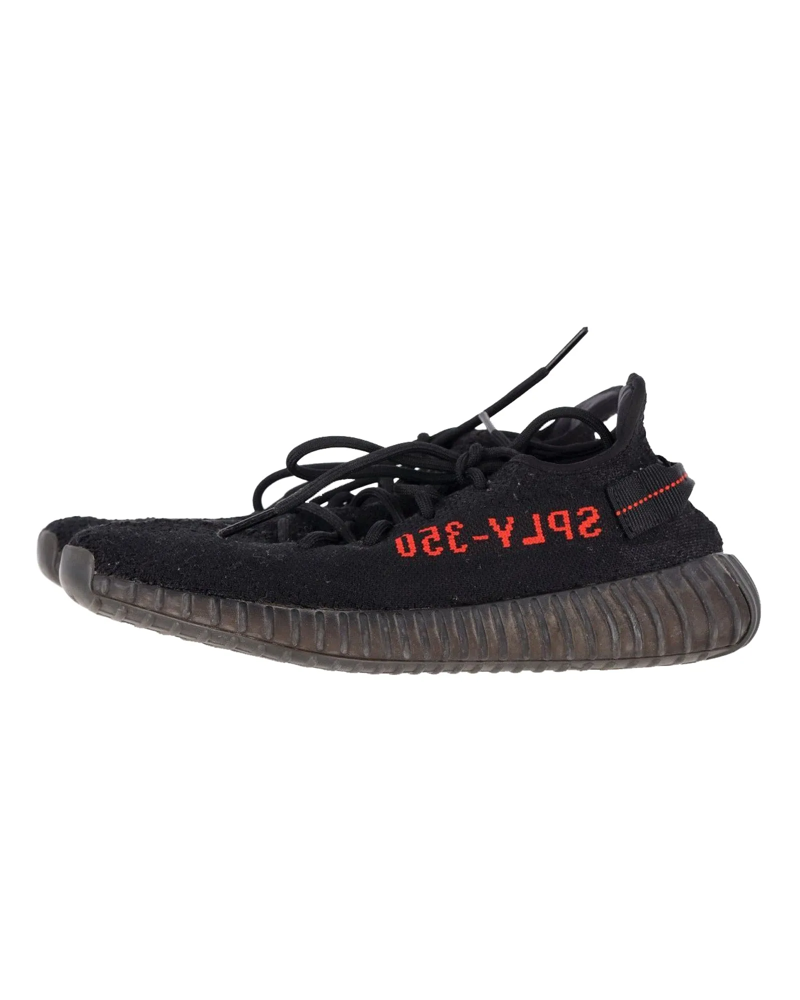 Adidas x Yeezy Boost 350 V2 Low Top Sneakers in Black Cotton