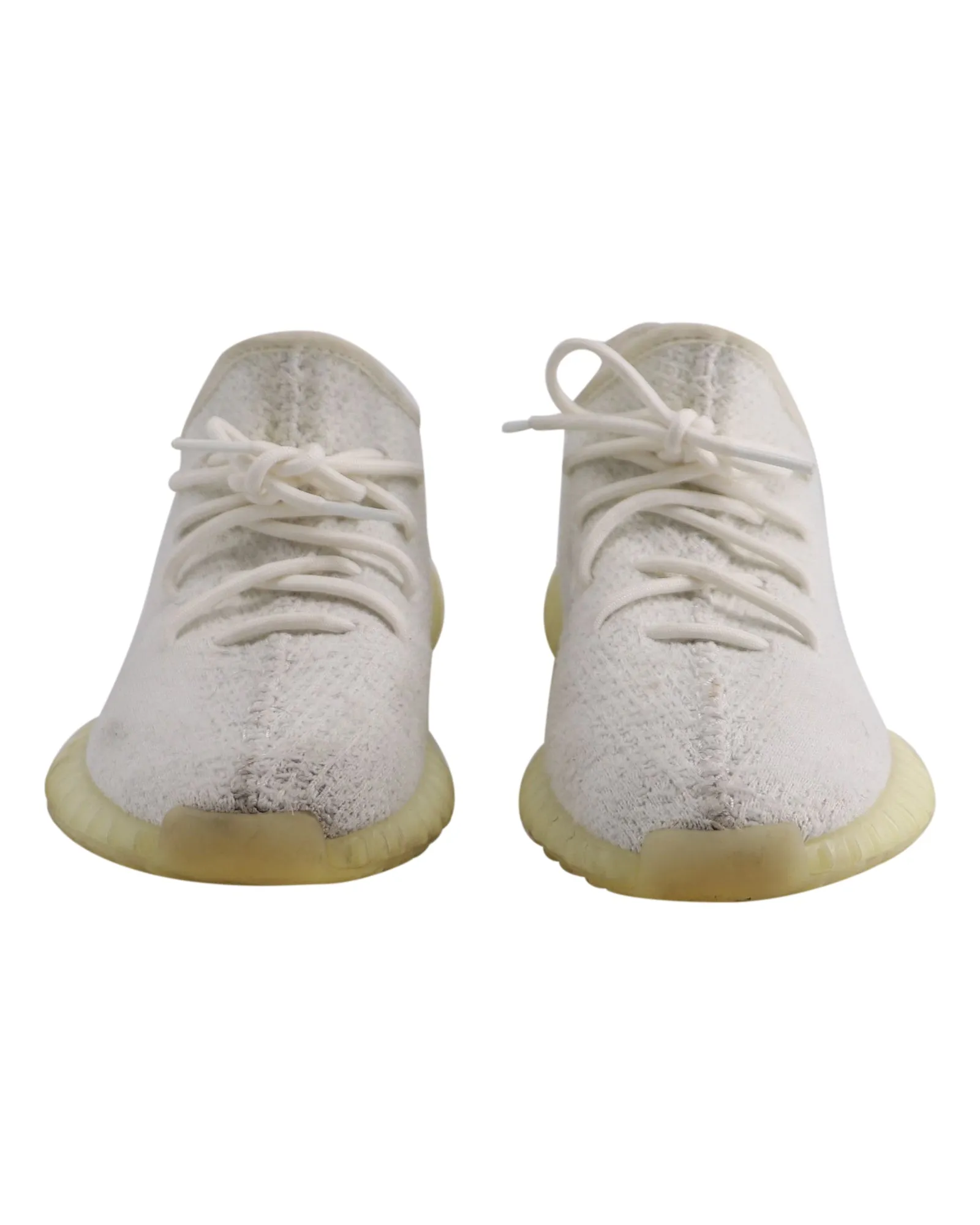 Adidas Yeezy Boost 350 V2 Sneakers in Cream White Nylon