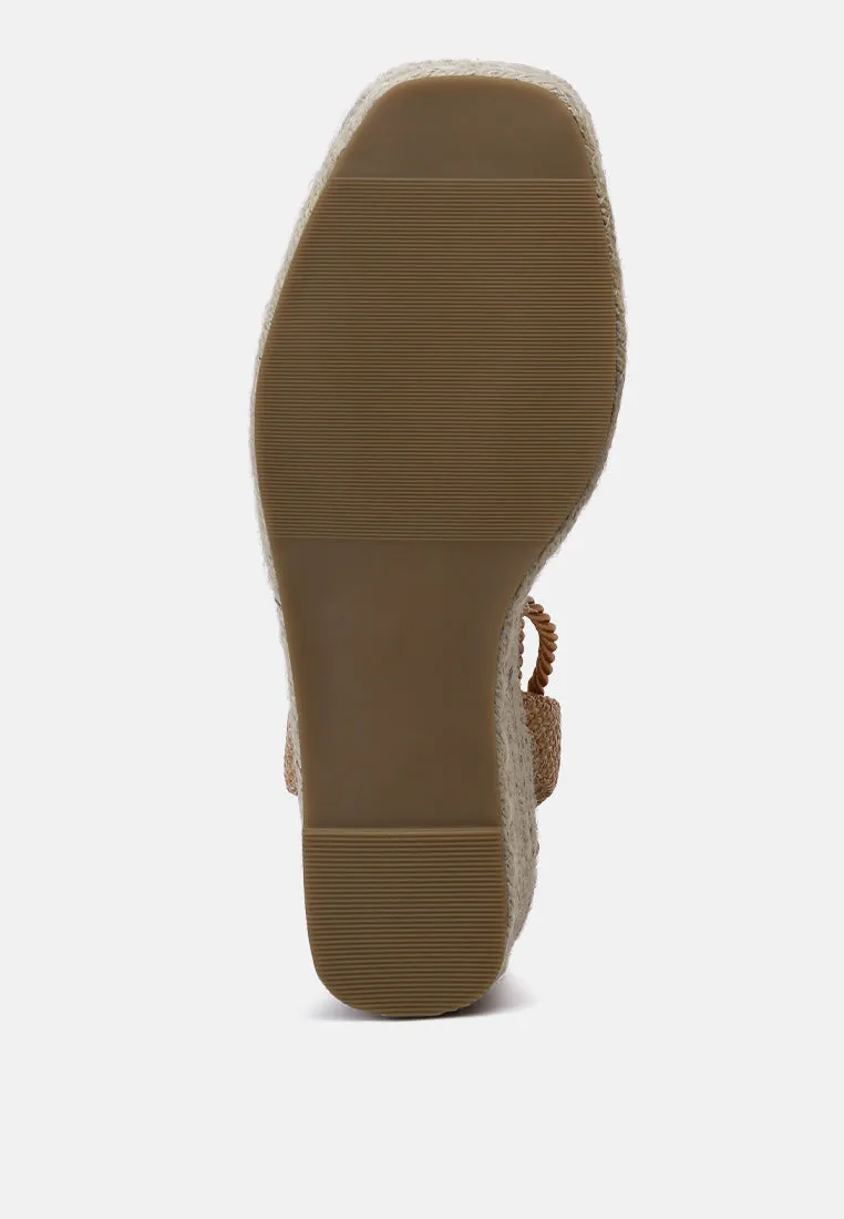 aiden lace-up crochet espadrilles