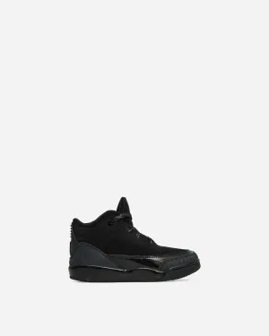 Air Jordan 3 (TD) Sneakers Black Cat