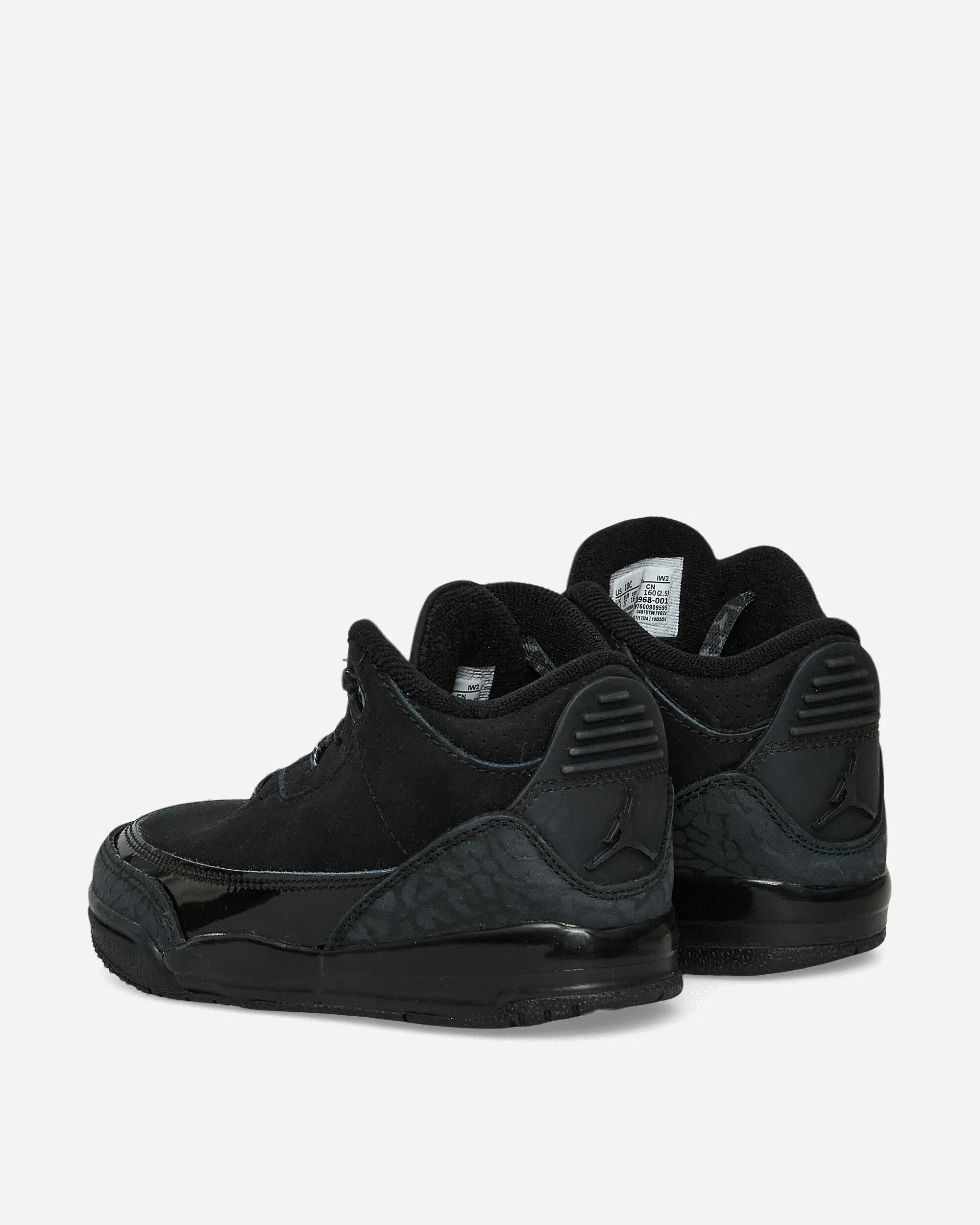 Air Jordan 3 (TD) Sneakers Black Cat
