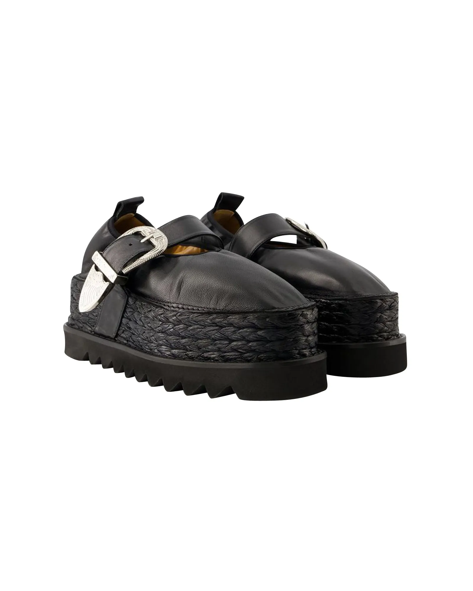 Aj1314 Loafers - Toga Pulla - Leather - Black