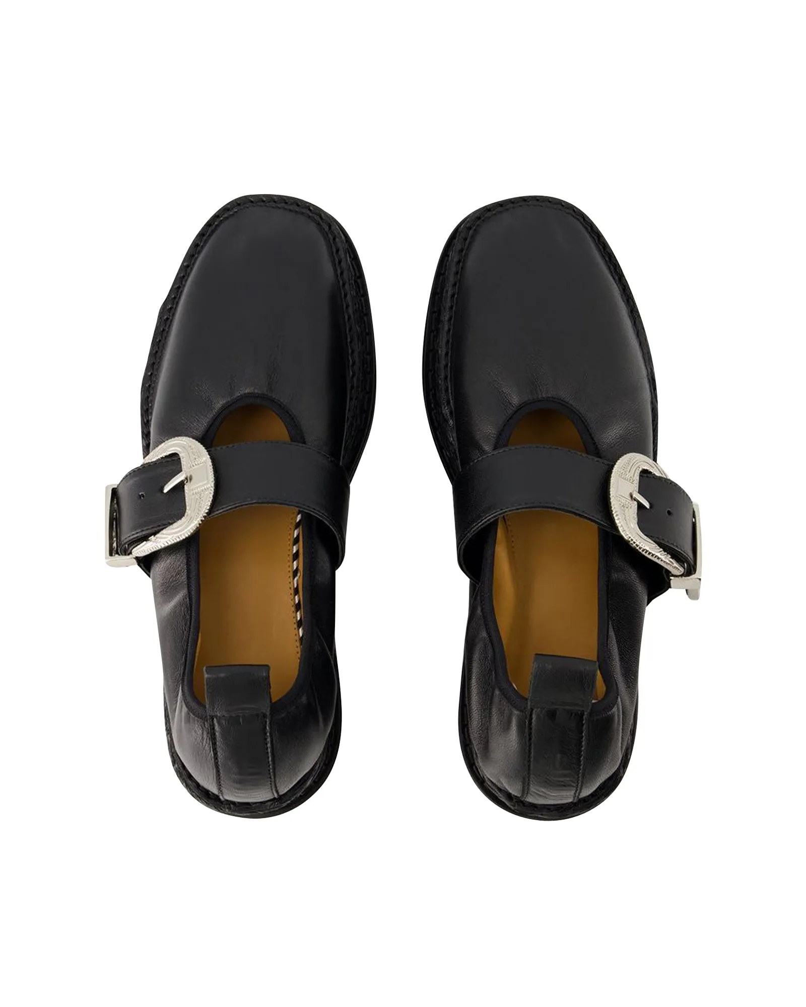 Aj1314 Loafers - Toga Pulla - Leather - Black
