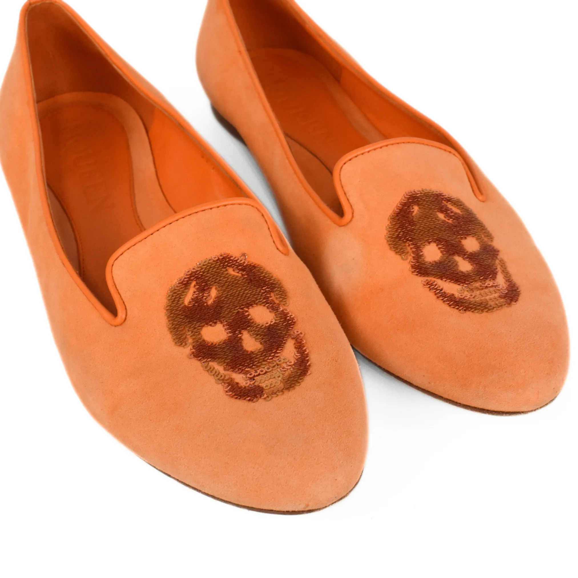 Alexander McQueen 'Skull' Flats - Women's 37.5