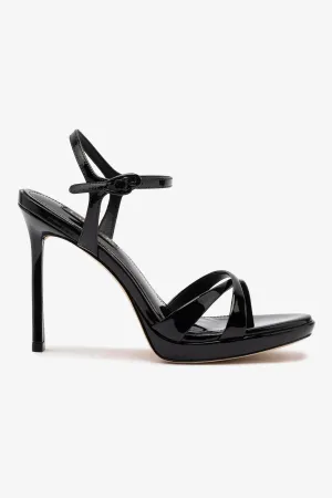 Angelina Sandal In Black Patent Leather