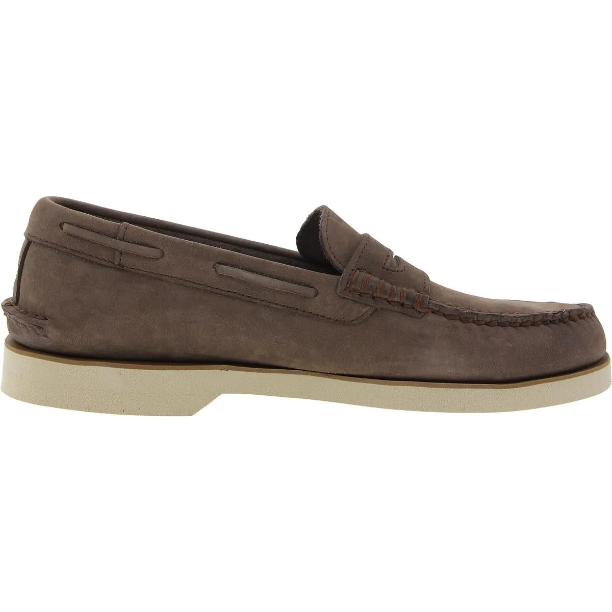 A/O Penny Mens Padded Insole Leather Loafers