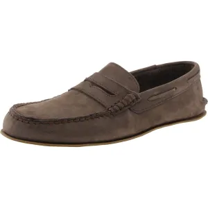 A/O Penny Mens Padded Insole Leather Loafers