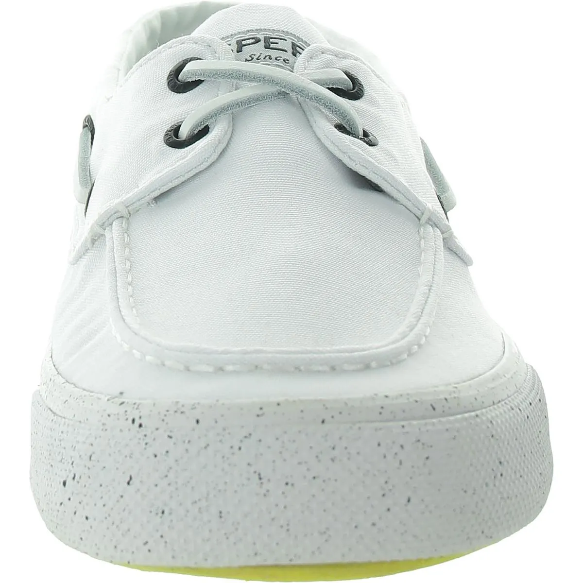 Bahama II Mens Lace-Up Canvas Boat Shoes