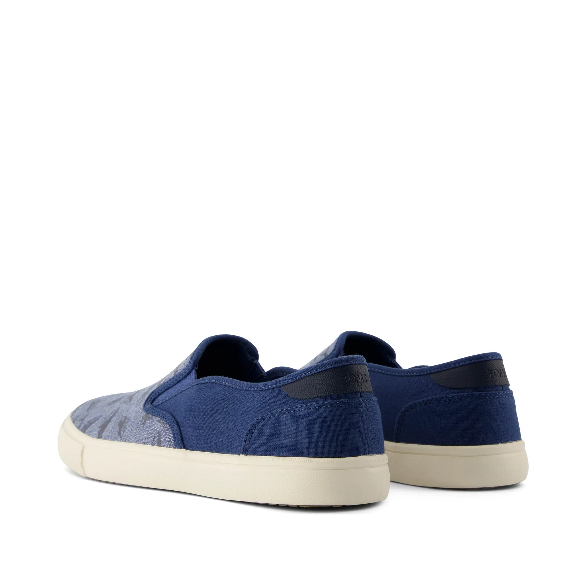 Baja Blue Glow in the Dark Whales Slip On Sneaker