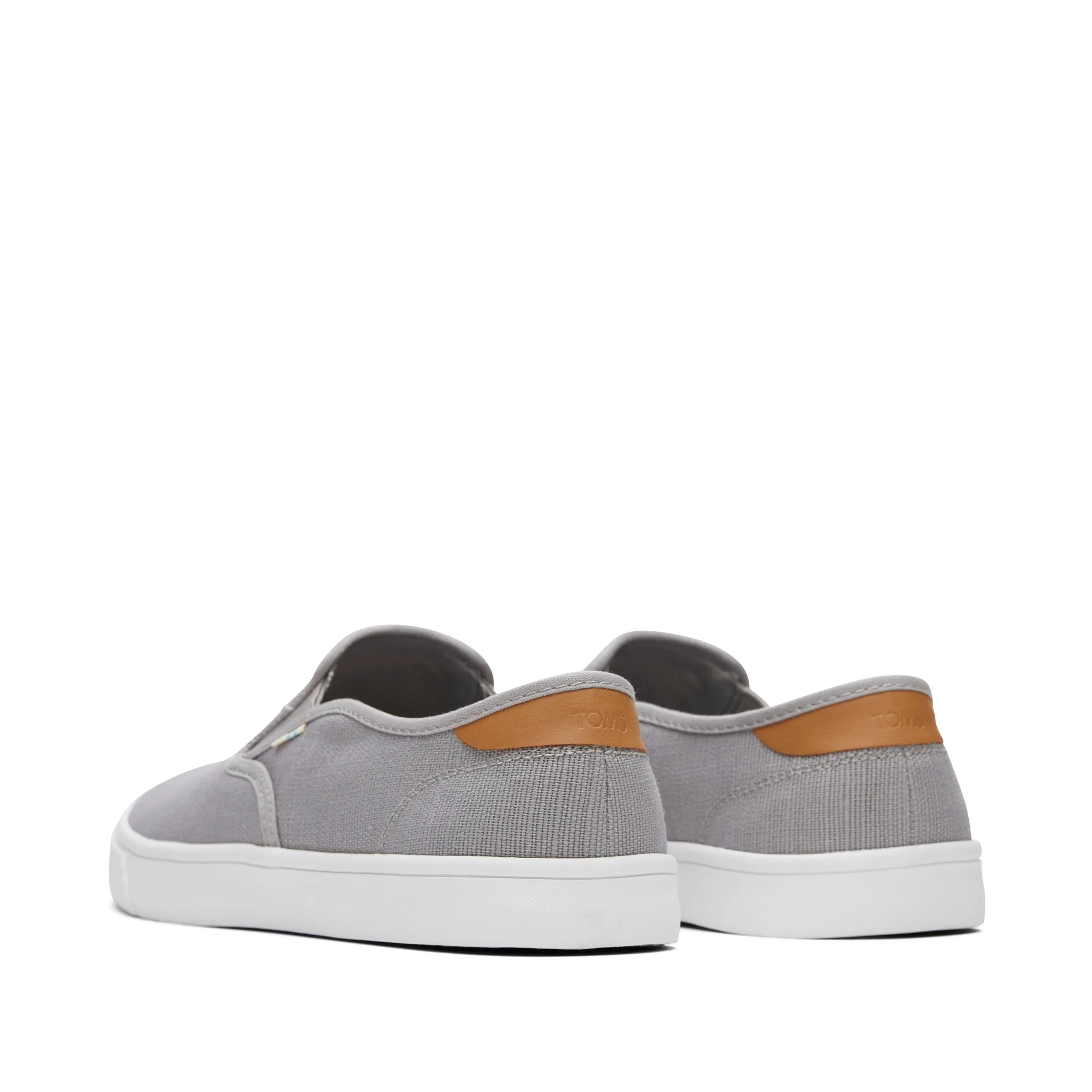 Baja Grey Heritage Canvas Slip On Sneaker