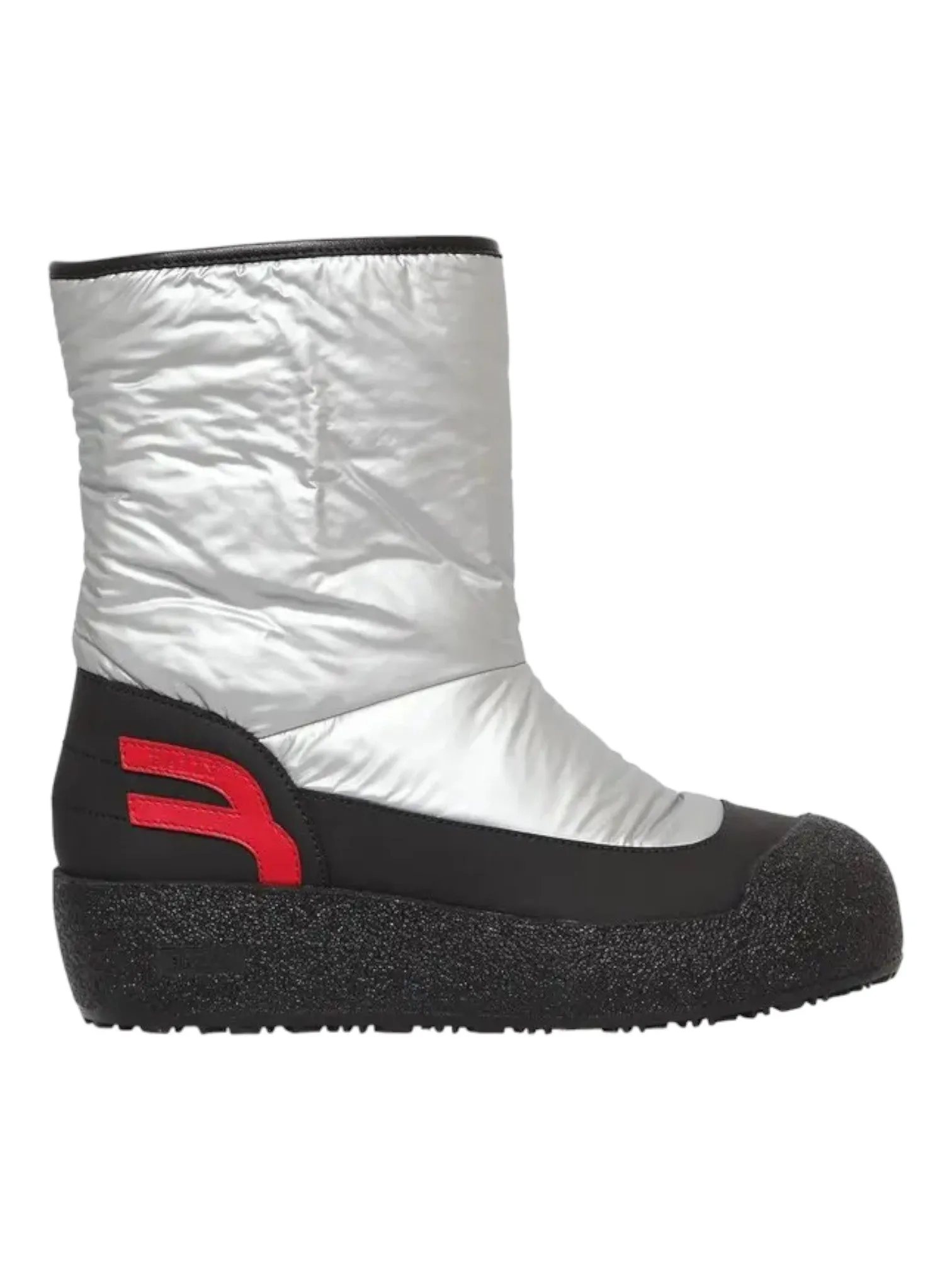 Bally Camely 6228425 Women's Silver Synthetic Fabric Boots