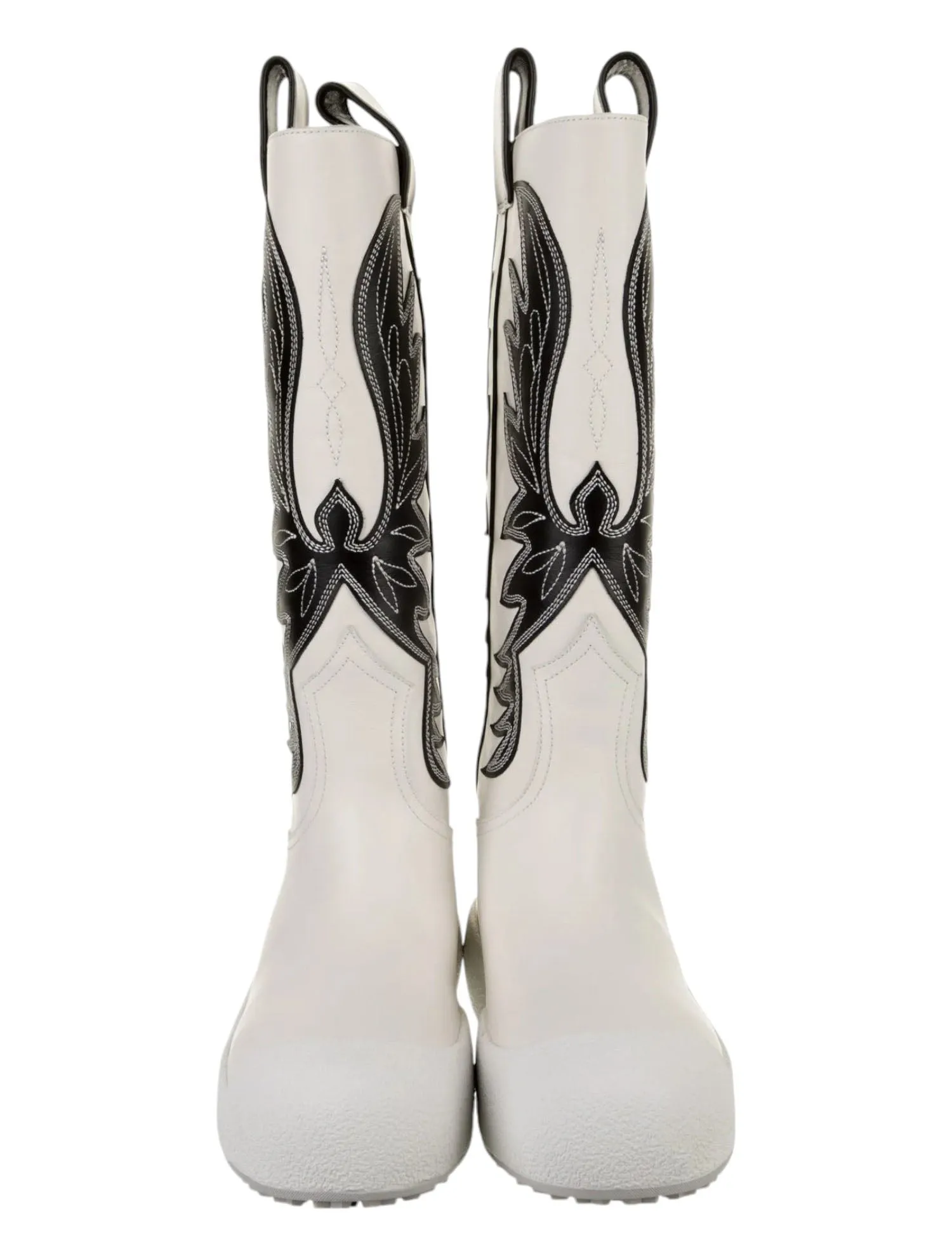 Bally Chambery 6302936 Women's White Leather Knee-High Boot