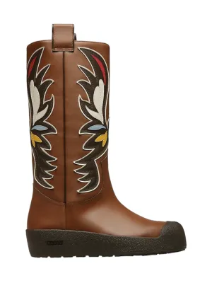 Bally Chambery 6302937 Men's Cuero/Ebano Leather Knee-High Boot