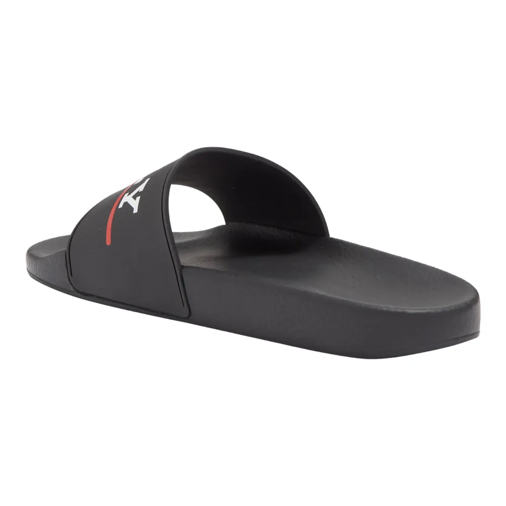 Bally Samuel Men's 6238702 Black Rubber Pool Slide Sandals