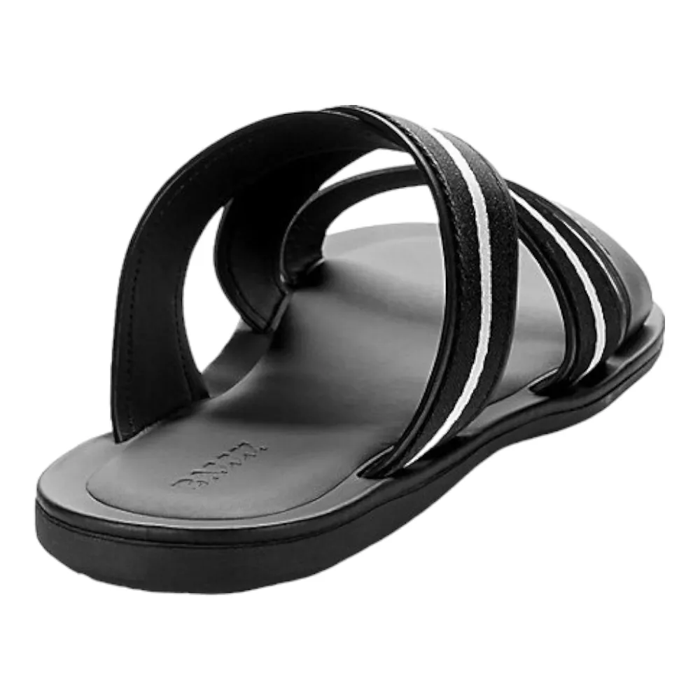 Bally Sasha Men's 6234150 Black Slide Sandals
