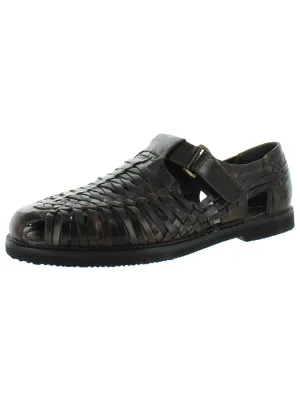 Bamboo 2 Mens Leather Woven Huarache Sandals