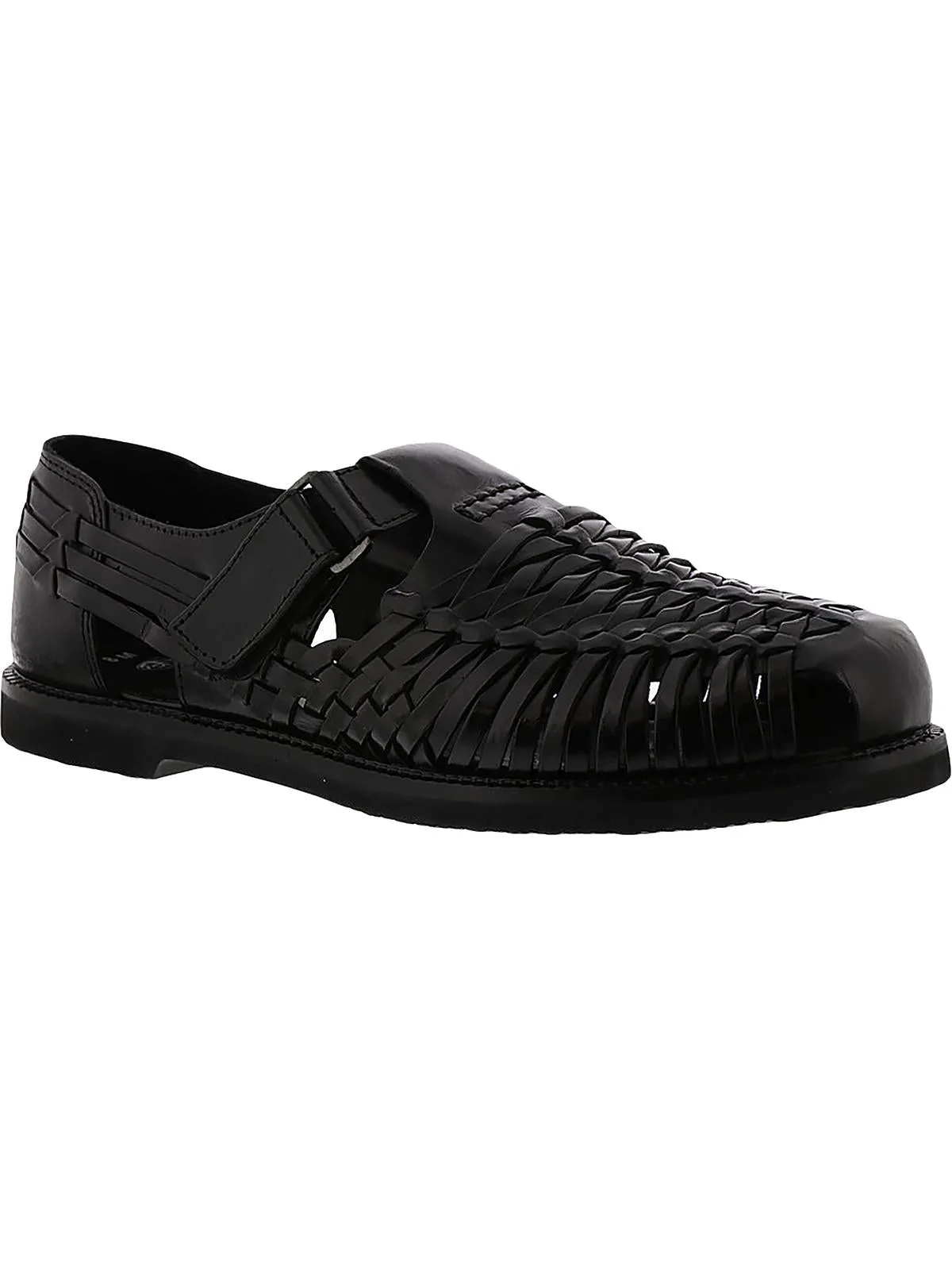 Bamboo 2 Mens Leather Woven Huarache Sandals