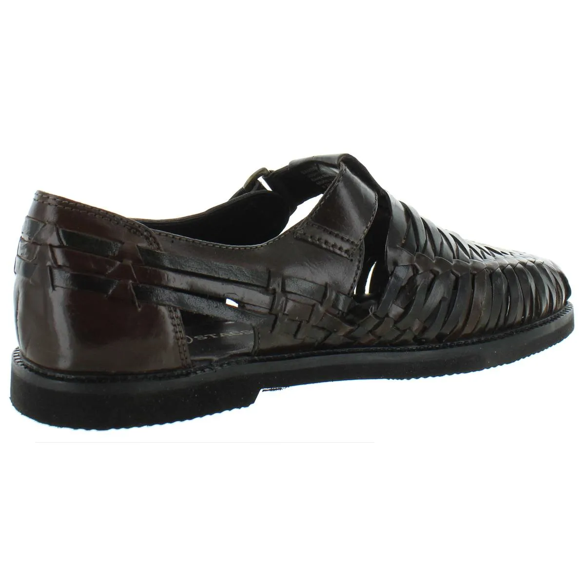 Bamboo 2 Mens Leather Woven Huarache Sandals