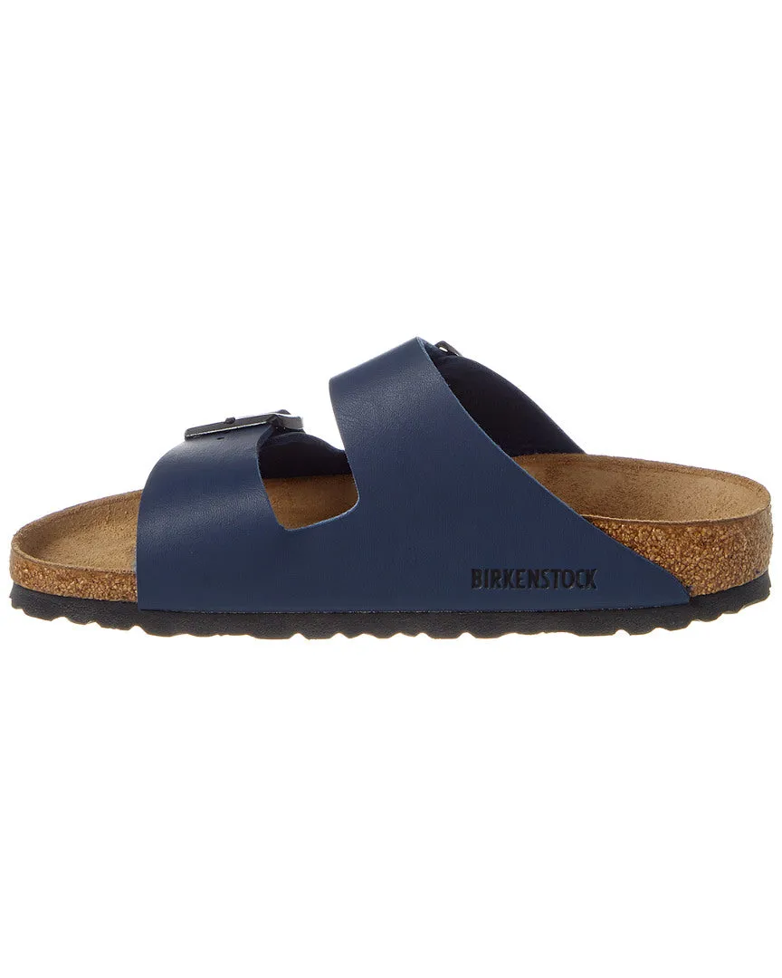 Birkenstock Arizona Narrow Birko-Flor Sandal, 38, Blue