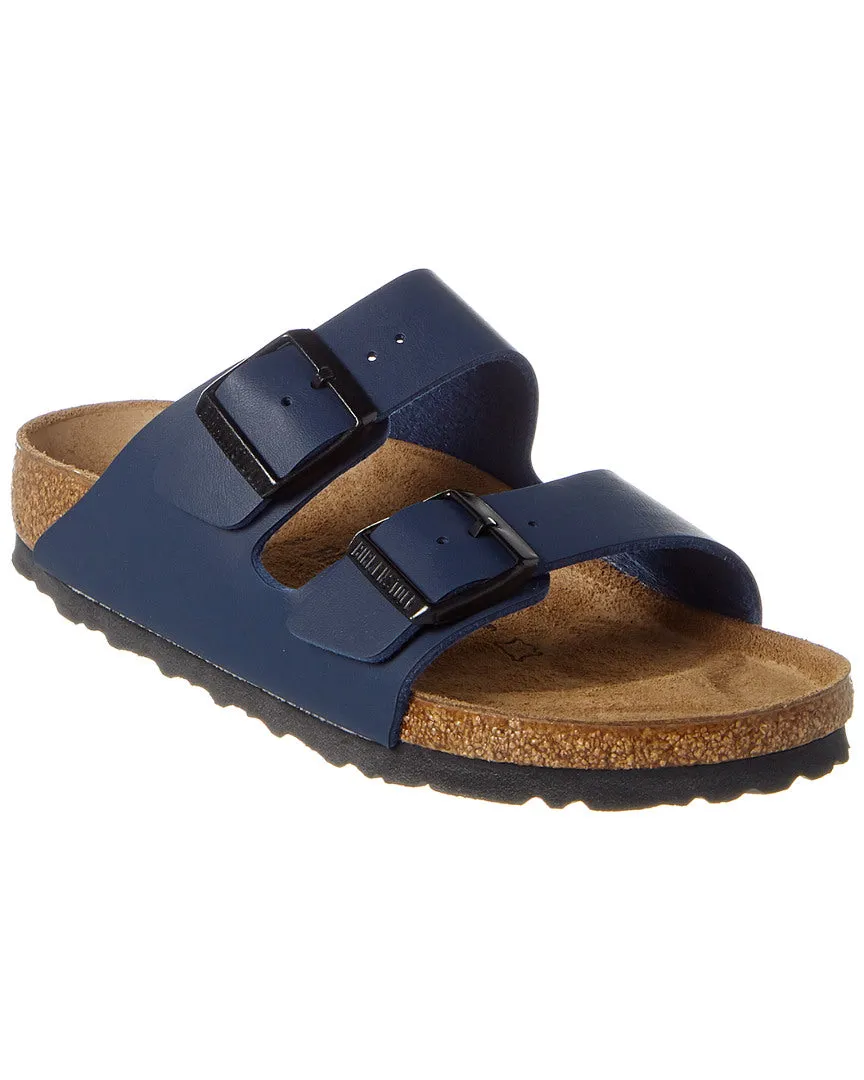 Birkenstock Arizona Narrow Birko-Flor Sandal, 38, Blue