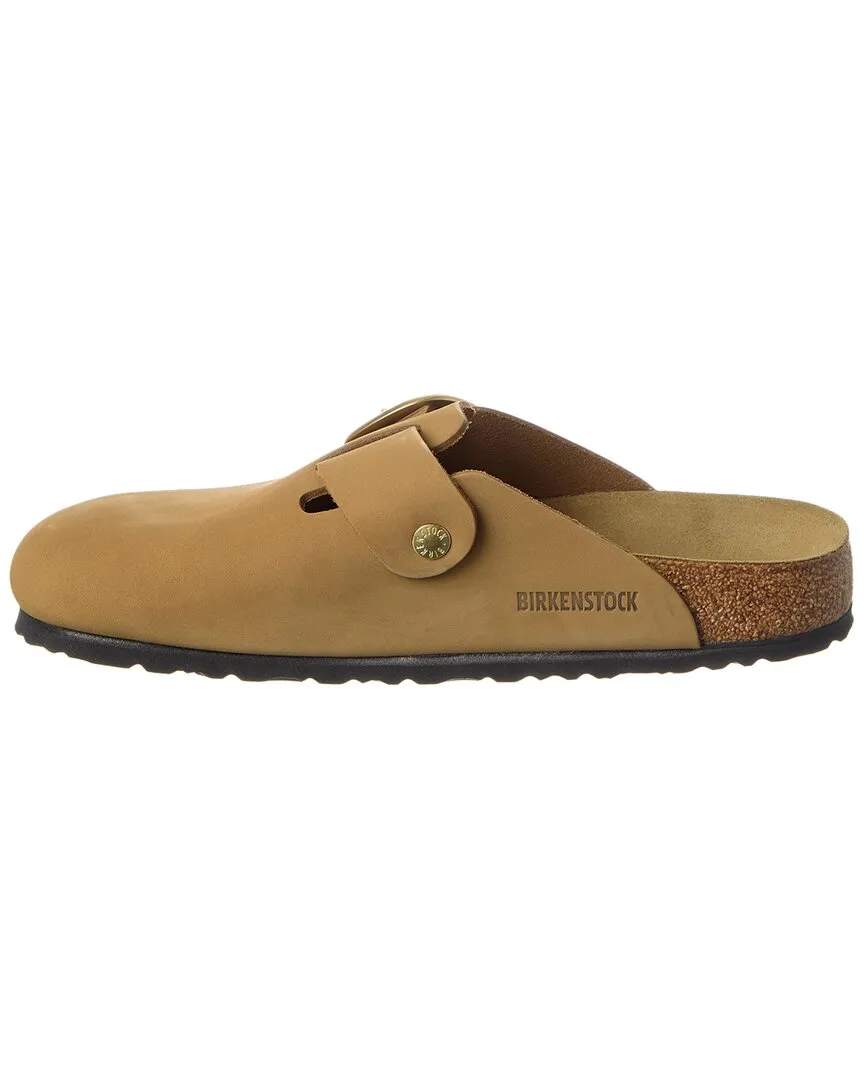 Birkenstock Boston Big Buckle Leather Clog