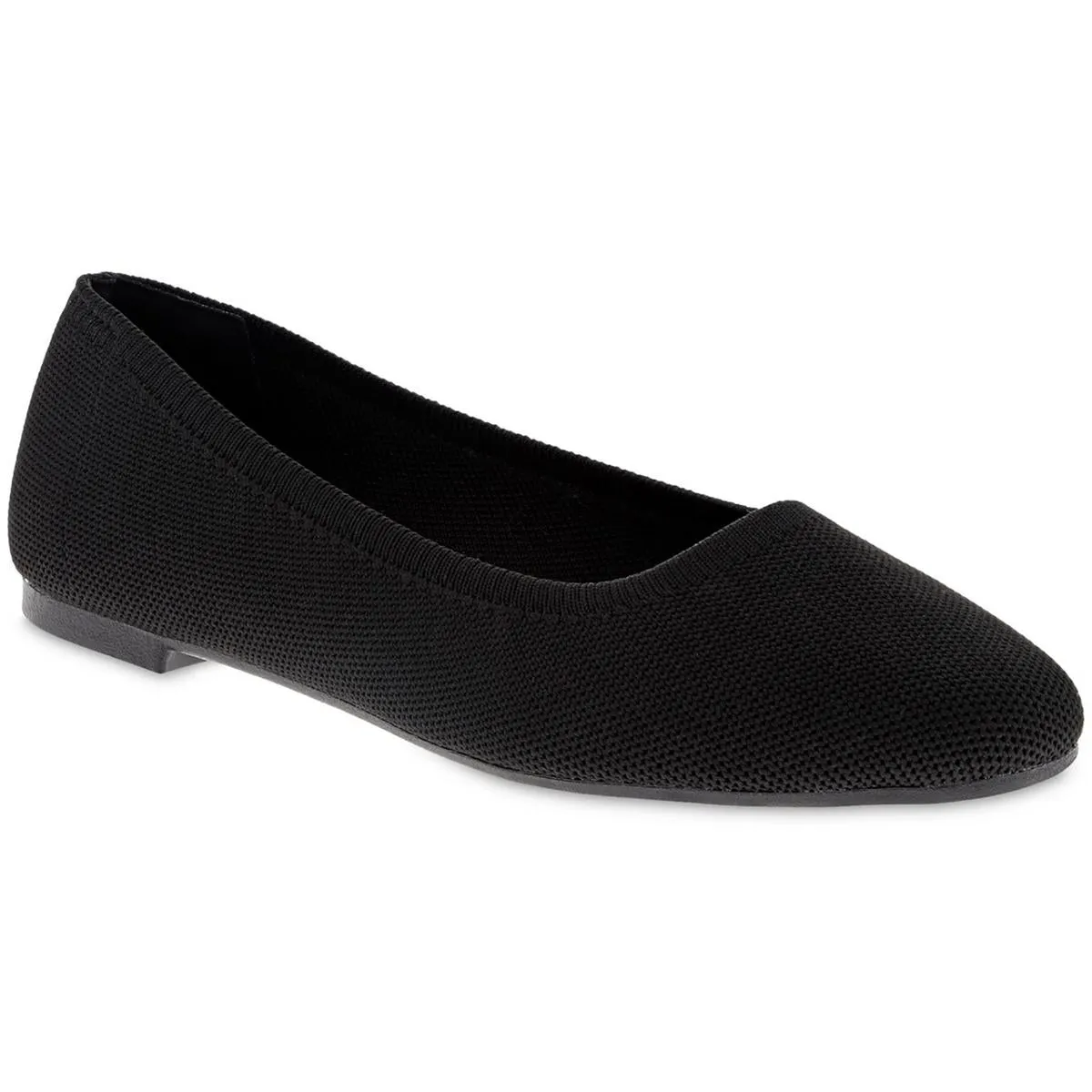 Brendy Womens Slip-On Knit Ballet Flats