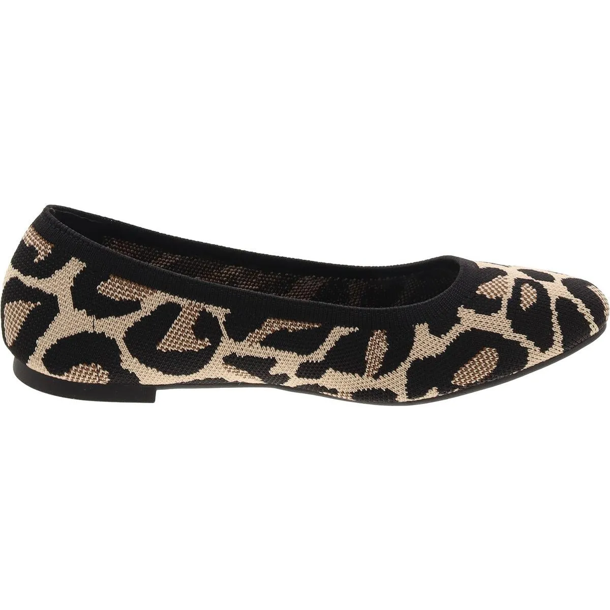 Brendy Womens Slip-On Knit Ballet Flats
