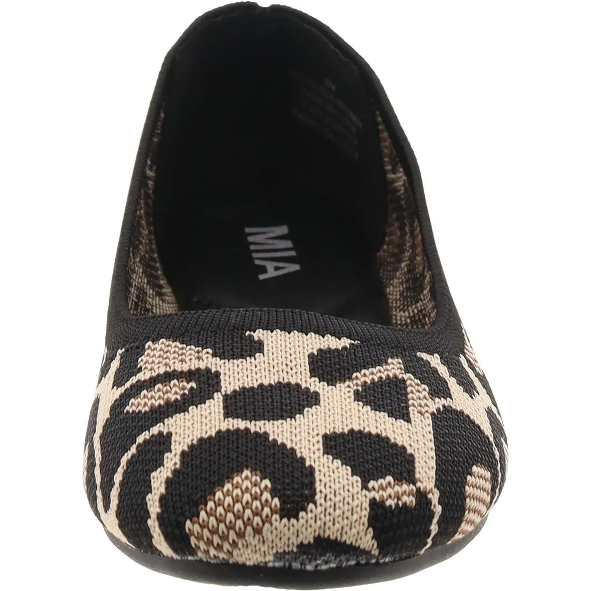 Brendy Womens Slip-On Knit Ballet Flats