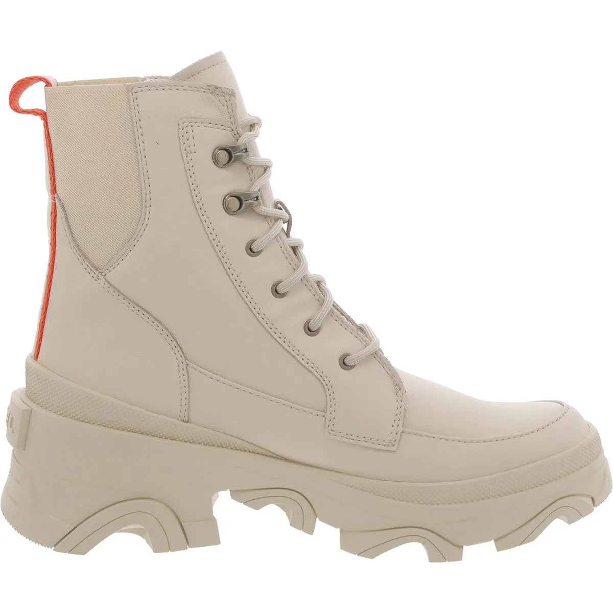 BREX BOOT Womens Leather Ankle Boot Combat & Lace-Up Boots