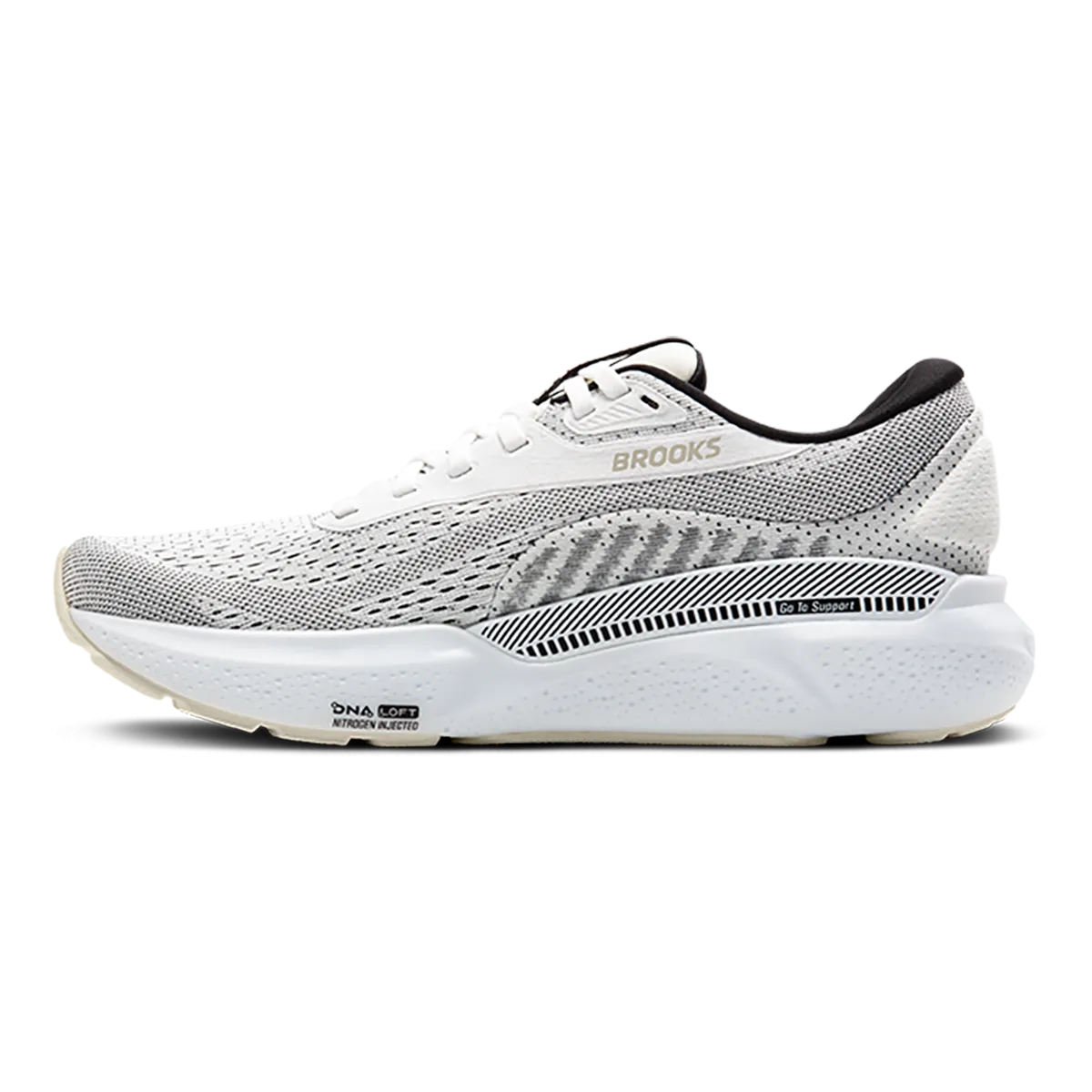 Brooks Adrenaline GTS 24 White - Black - Pelican