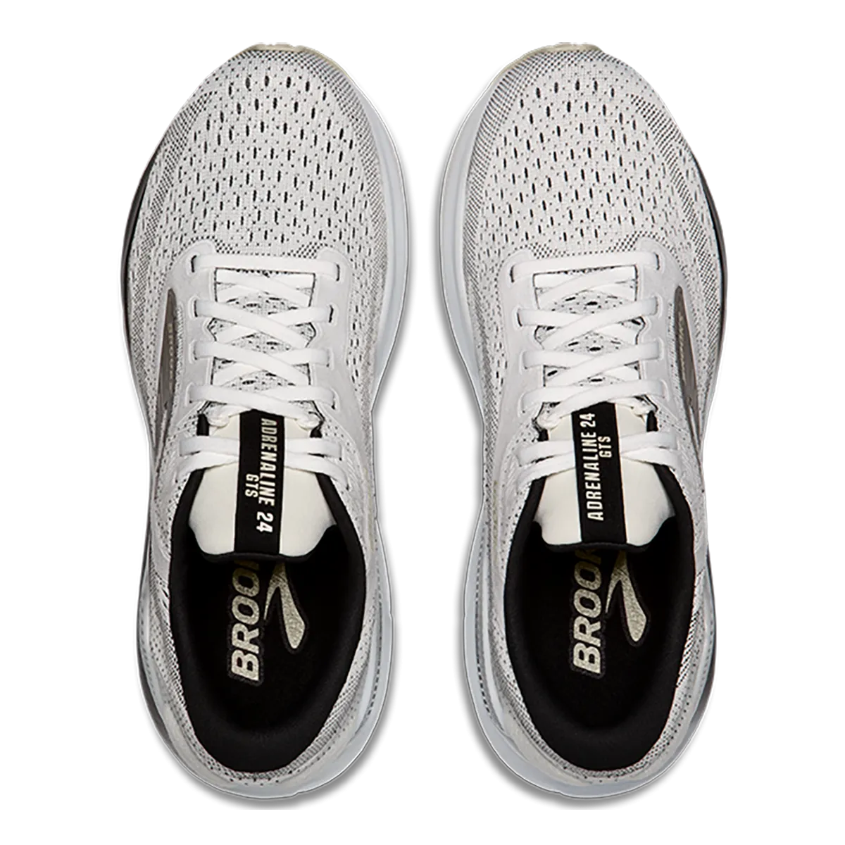 Brooks Adrenaline GTS 24 White - Black - Pelican