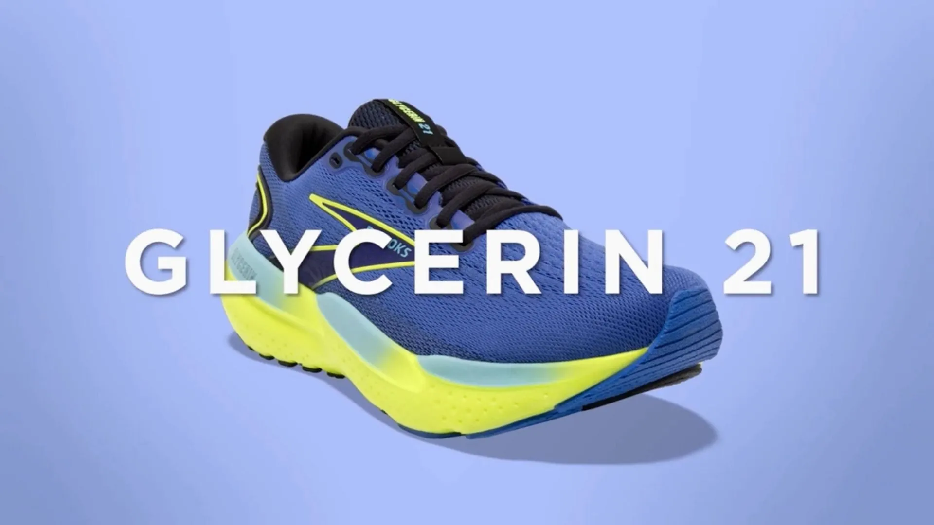 Brooks Glycerin 21 - Blue Opal - Black - Nasturtium