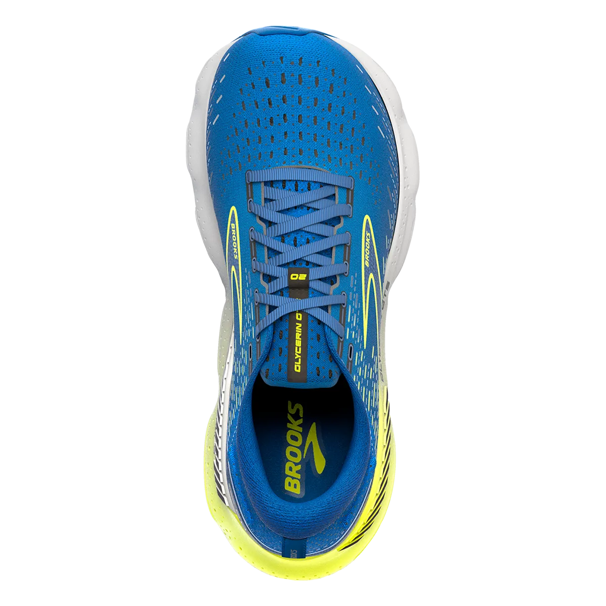 Brooks Glycerin GTS 20 - Blue - Nightlife - White