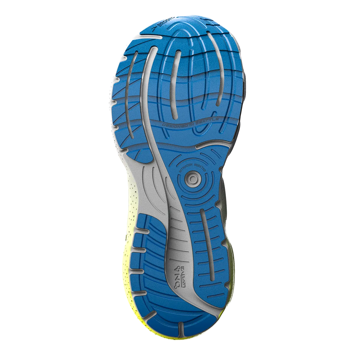 Brooks Glycerin GTS 20 - Blue - Nightlife - White