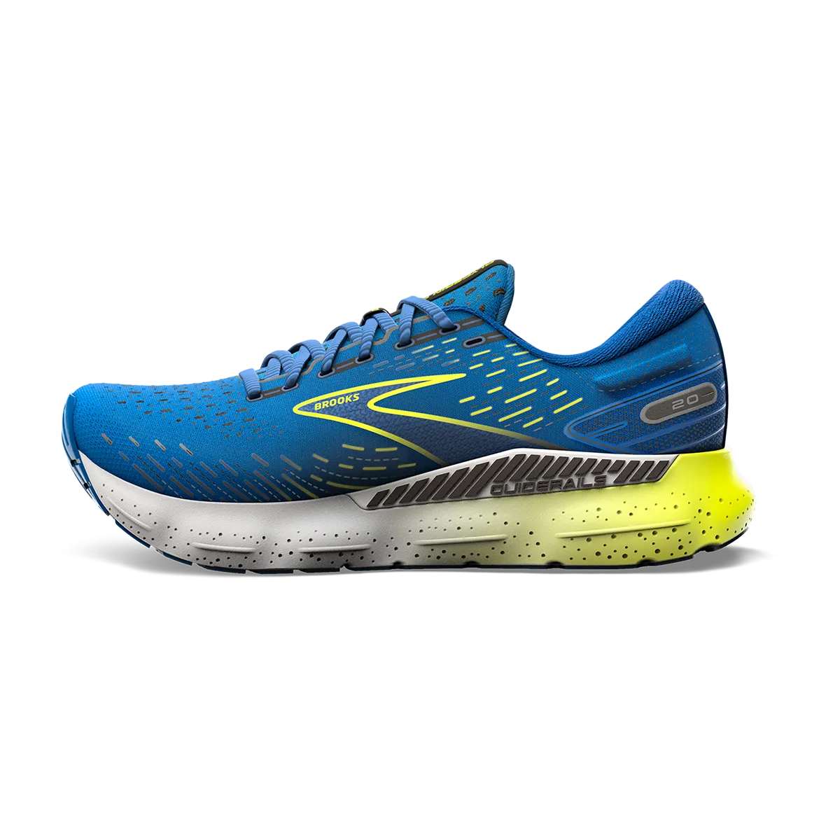 Brooks Glycerin GTS 20 - Blue - Nightlife - White