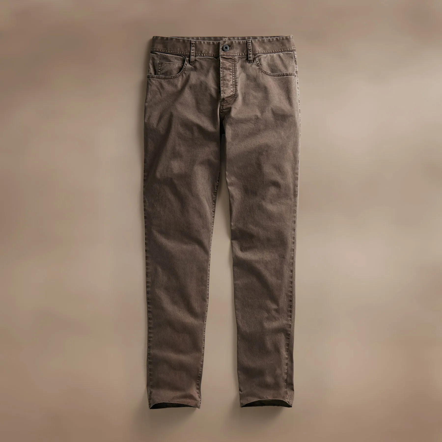 Brushed Twill 5 Pocket Pant - Loam Pigment