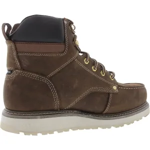 Calibrate Mens Leather Steel Toe Work & Safety Boots