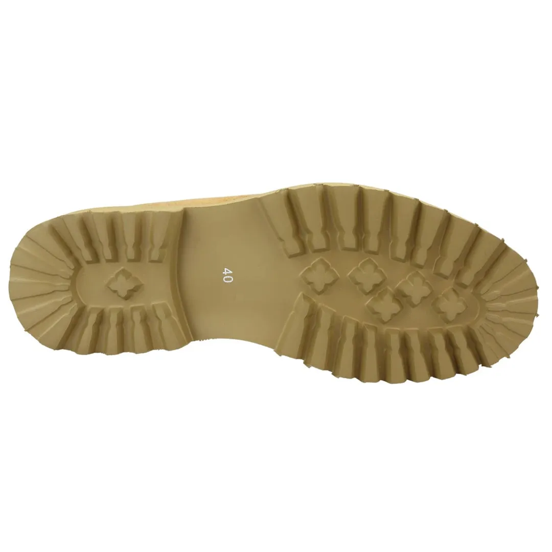 Camel Casual Hiking Boots Jeans Laced Ankle Suede Chukka