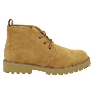 Camel Casual Hiking Boots Jeans Laced Ankle Suede Chukka