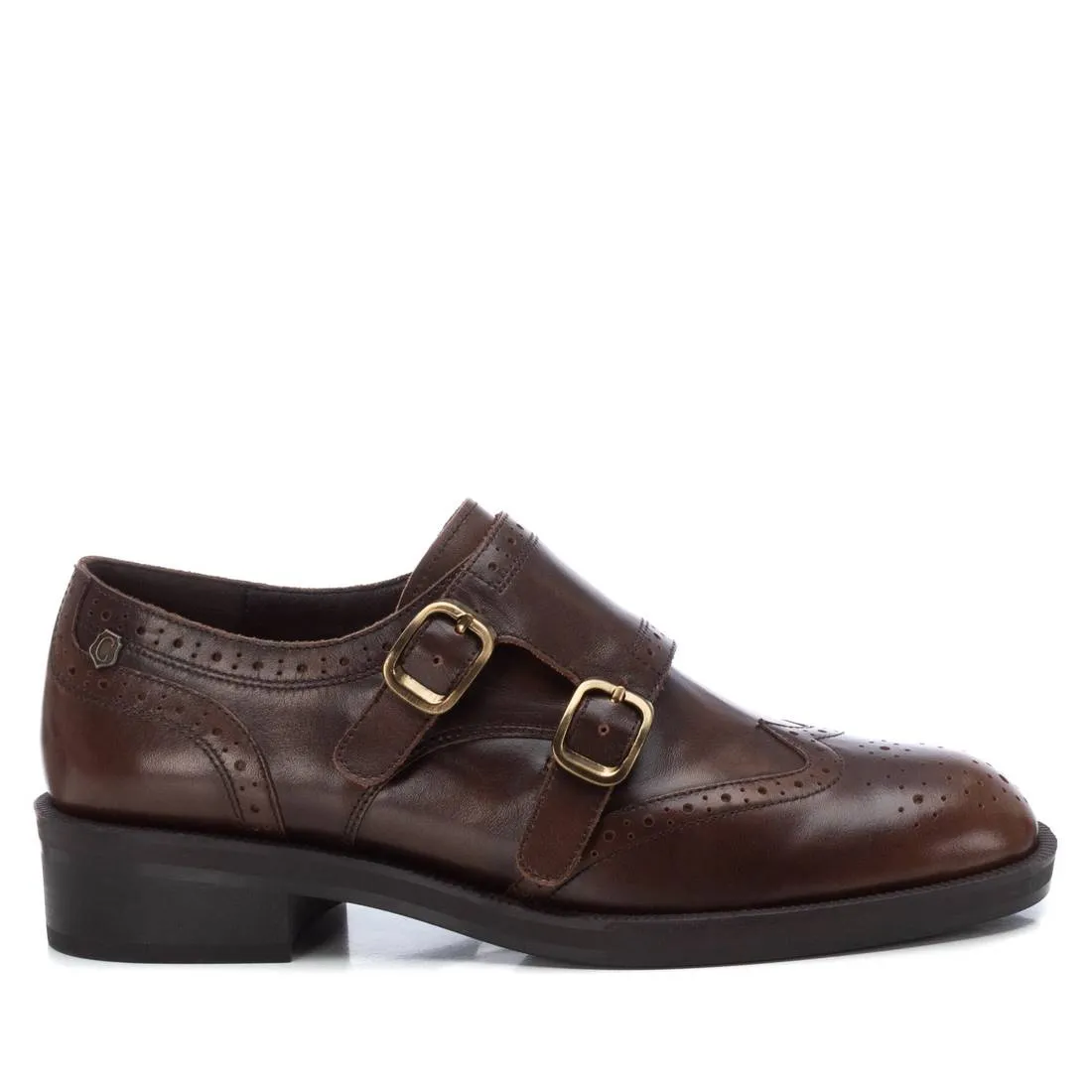 Carmela Leather Collection Women's Double Buckle Oxfords by Xti