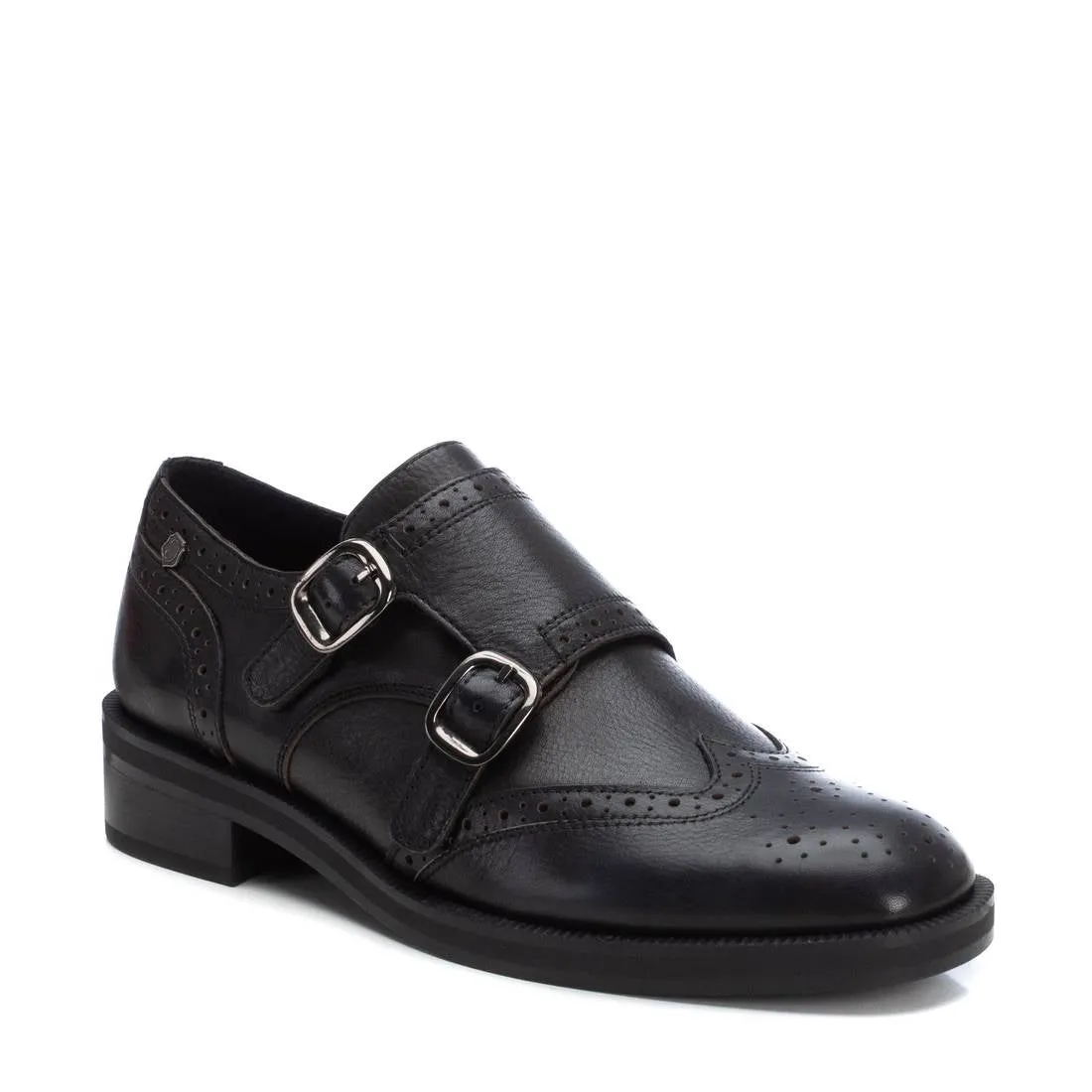 Carmela Leather Collection Women's Double Buckle Oxfords by Xti