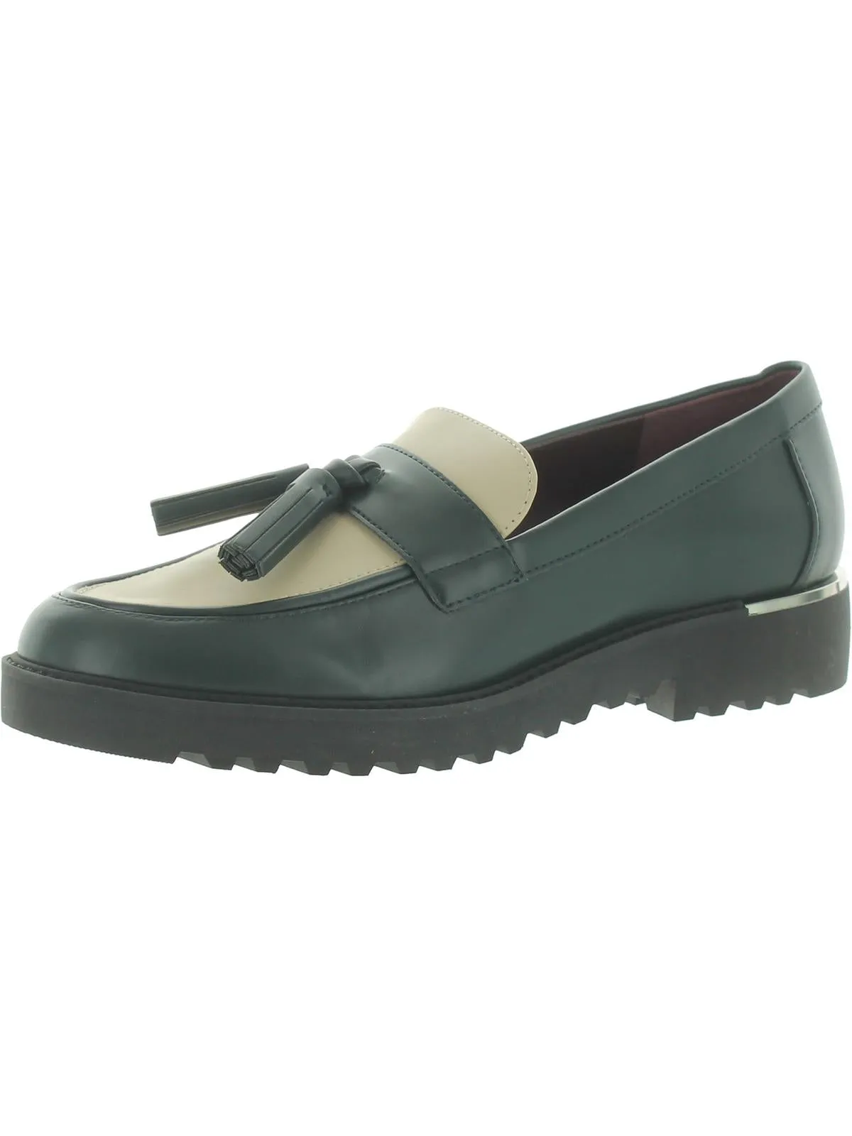 Carolynn Womens Patent Slip On Loafers