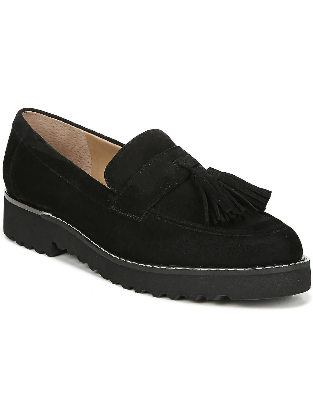 Carolynn Womens Patent Slip On Loafers
