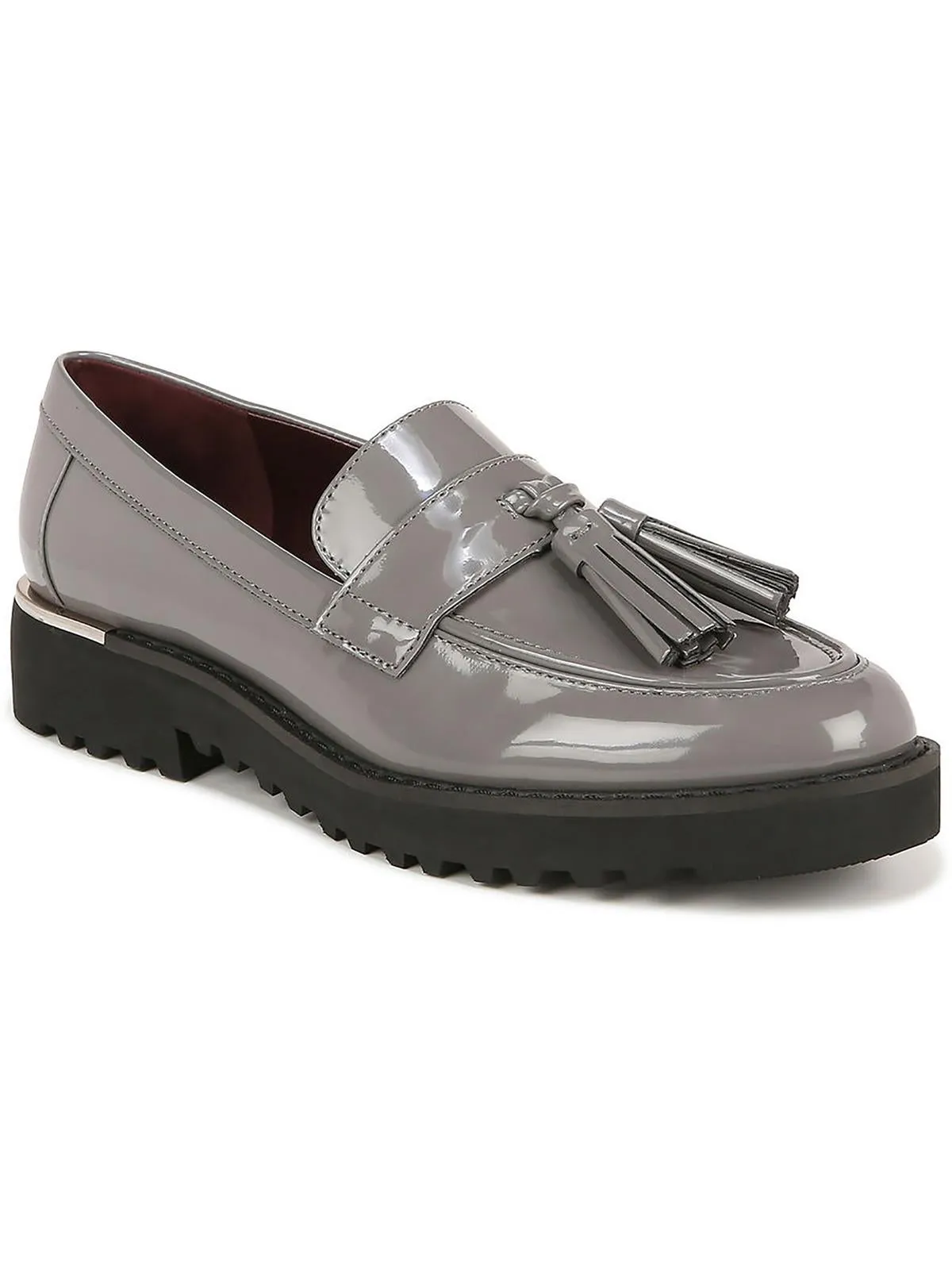 Carolynn Womens Patent Slip On Loafers