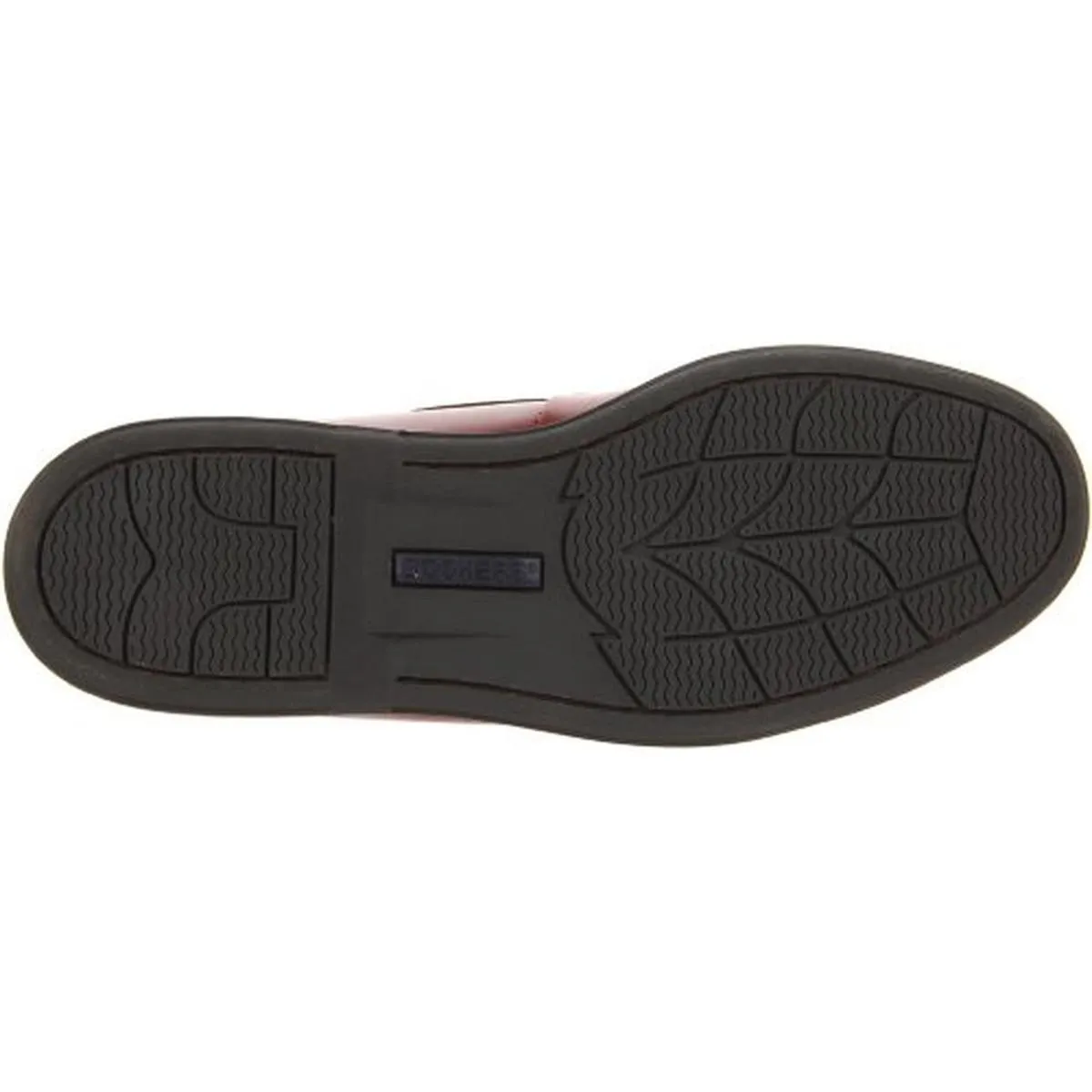 Castaway Mens Leather Moc-Toe Boat Shoes