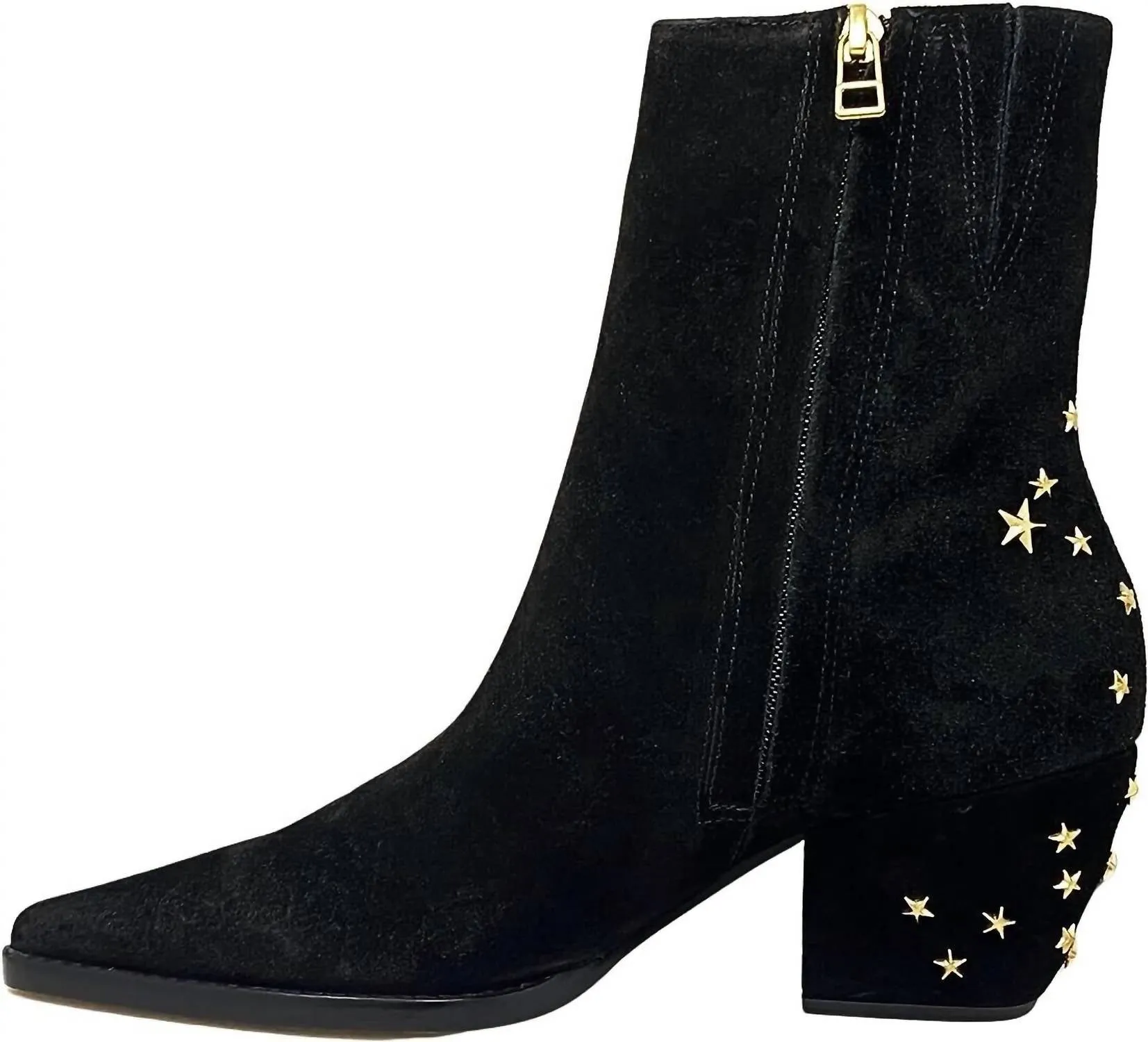 Caty Boot Limited Edition In Black Suede