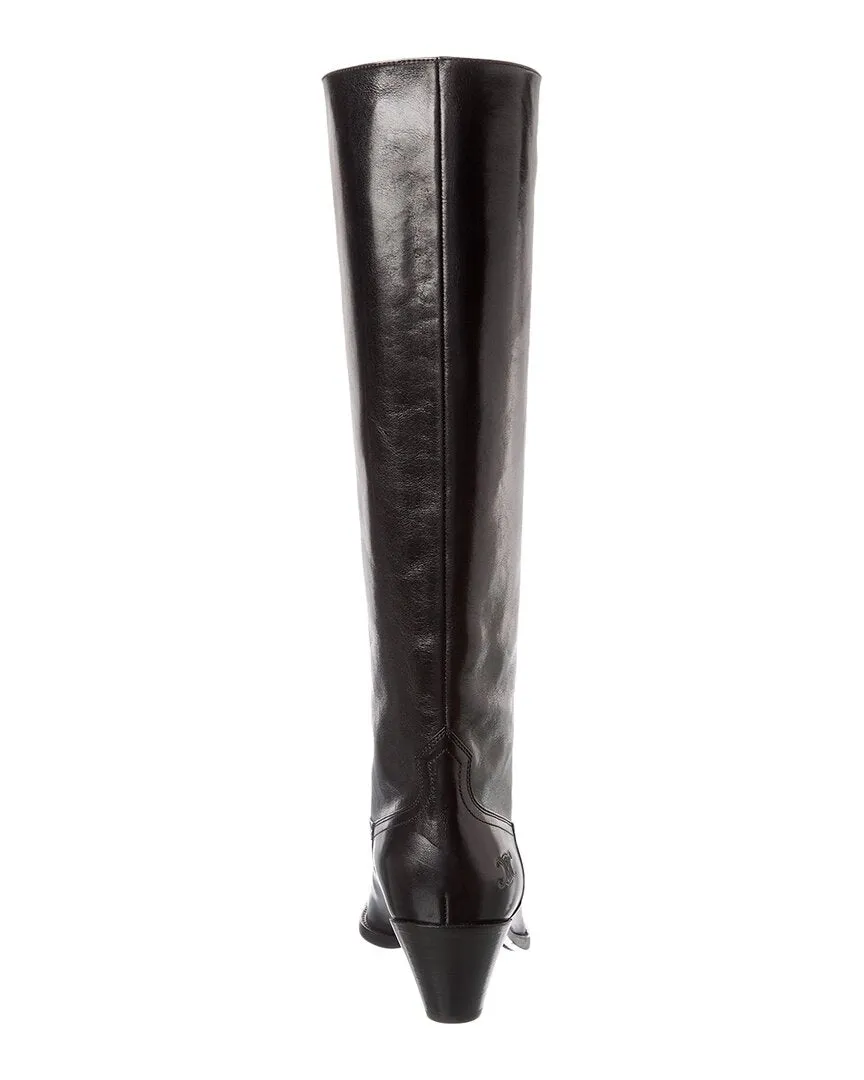 CELINE Leather Knee-High Boot