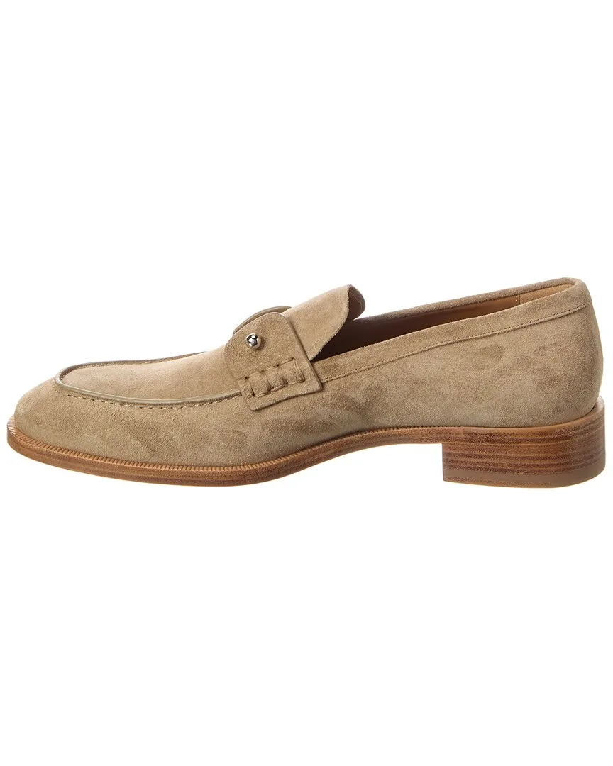 Christian Louboutin Chambelimoc Suede Loafer