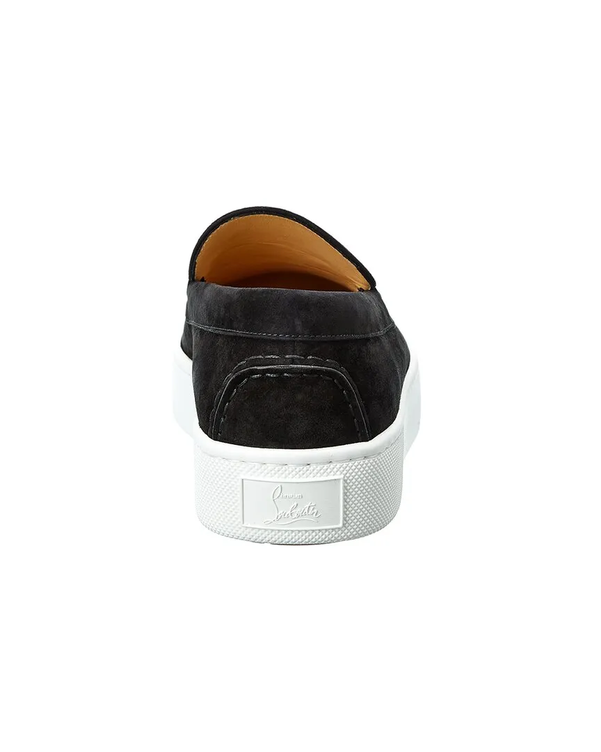 Christian Louboutin Paqueboat Suede Platform Sneaker
